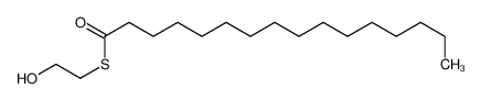 S-(2-hydroxyethyl) hexadecanethioate 60793-03-5