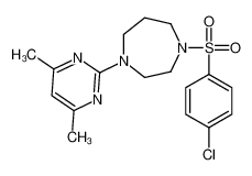 606118-06-3 structure, C17H21ClN4O2S