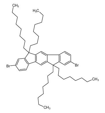 264281-45-0 structure, C52H76Br2