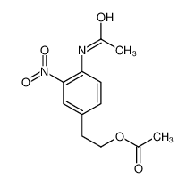 2-(4-acetamido-3-nitrophenyl)ethyl acetate图片