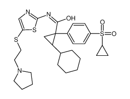 1234703-40-2 structure, C28H37N3O3S3