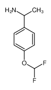 1-[4-(Difluoromethoxy)phenyl]ethanamine