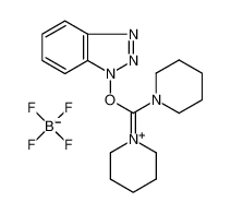 1-[piperidin-1-ium-1-ylidene(piperidin-1-yl)methoxy]benzotriazole,tetrafluoroborate 136605-16-8