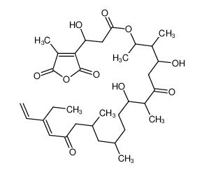 119757-73-2 structure, C33H50O10