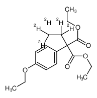 1189708-84-6 structure, C17H19D5O5