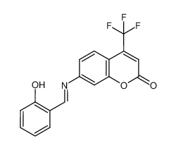 309734-26-7 spectrum, 7-((2-hydroxybenzylidene)amino)-4-(trifluoromethyl)-2H-chromen-2-one