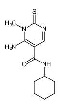 94272-23-8 5-(N-cyclohexylcarbamoyl)-3-methyl-2-thiocytosine