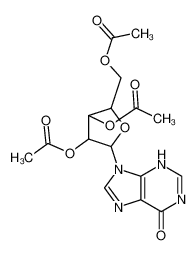 [3,4-diacetyloxy-5-(6-oxo-3H-purin-9-yl)oxolan-2-yl]methyl acetate 28069-16-1