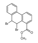 methyl 9,10-dibromo-9,10-dihydrophenanthrene-1-carboxylate 26847-77-8