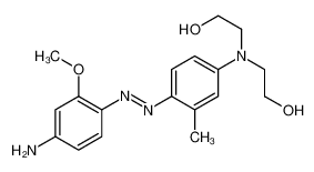 6054-50-8 2,2'-({4-[(4-氨基-2-甲氧基苯基)偶氮]-3-甲基苯基}亚氨基)二乙醇