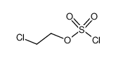 13891-58-2 structure, C2H4Cl2O3S