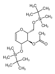 4-O-benzyl-1,2-dideoxy-3,6-di-O-tert-butyldimethylsilyl-2-deoxy-D-arabino-1-hexenopyranose 132891-79-3