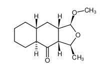 229010-23-5 spectrum, (1S,3S,3aR,4aS,8aR,9aS)-decahydro-1-methoxy-3-methylnaphtho[2,3-c]furan-4(1H)-one