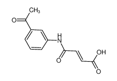 (2E)-4-[(3-Acetylphenyl)amino]-4-oxobut-2-enoic acid 95695-48-0