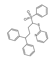 103698-39-1 spectrum, 4,4-diphenyl-1-phenylsulphonyl-1-(pyridine-2-thiyl)butane