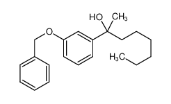 2-(3-苄氧基苯基)-2-辛醇