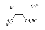 1528-07-0 structure, C4H10Br3Sn