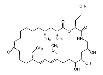 119718-84-2 structure, C37H65NO8