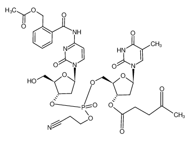 132164-61-5 structure, C37H43N6O16P