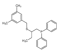 922165-29-5 structure, C25H29PS