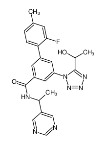 1000582-98-8 structure, C23H22FN7O2