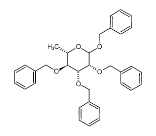 苄基2,3,4-三-O-苄基-6-脱氧吡喃己糖苷