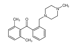 (2,6-dimethylphenyl)-[2-[(4-methylpiperazin-1-yl)methyl]phenyl]methanone 898783-19-2