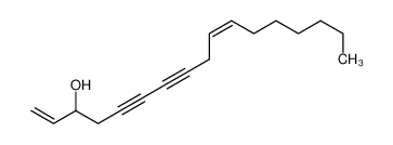 (10Z)-heptadeca-1,10-dien-5,7-diyn-3-ol 14445-65-9