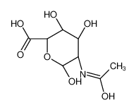Sodium 3,4,5,6-tetrahydroxyoxane-2-carboxylate, C6H9NaO7