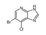 6-bromo-7-chloro-1H-imidazo[4,5-b]pyridine 83472-62-2