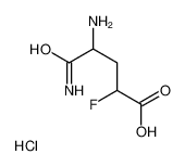 4,5-diamino-2-fluoro-5-oxopentanoic acid,hydrochloride 7682-58-8