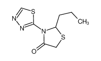 91260-01-4 2-propyl-3-(1,3,4-thiadiazol-2-yl)-1,3-thiazolidin-4-one