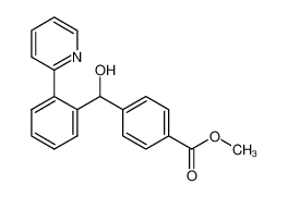 1312618-04-4 methyl 4-(hydroxy(2-(pyridin-2-yl)phenyl)methyl)benzoate