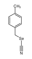 76698-69-6 (4-methylphenyl)methyl selenocyanate