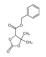 1025811-20-4 spectrum, benzyl (4S)-5,5-dimethyl-1,3,2-dioxathiolane-4-carboxylate 2-oxide