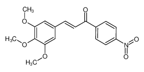 (E)-1-(4-nitrophenyl)-3-(3,4,5-trimethoxyphenyl)prop-2-en-1-one 1103585-01-8