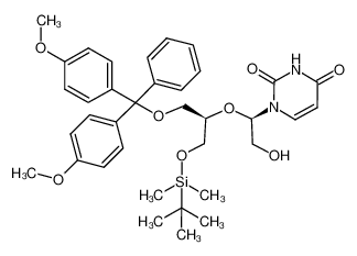 1120329-63-6 structure, C36H46N2O8Si