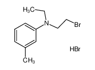 N-(2-bromoethyl)-N-ethyl-3-methylaniline,hydrobromide 195390-17-1