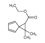 53018-37-4 ethyl 2,2-dimethylspiro[2.4]hepta-4,6-diene-1-carboxylate