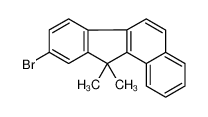 9-bromo-11,11-dimethylbenzo[a]fluorene 1198396-29-0