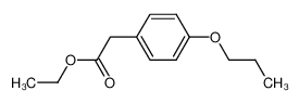 15560-71-1 ethyl 2-(4-(n-propoxy)phenyl)acetate