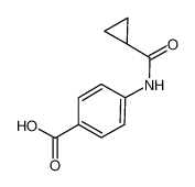 4-(cyclopropanecarbonylamino)benzoic acid 23745-26-8