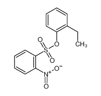 25238-21-5 (2-ethylphenyl) 2-nitrobenzenesulfonate