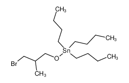 40894-10-8 [3-Brom-2-methyl-propoxy-(1)]-tributyl-zinn