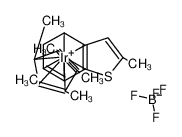 114032-65-4 structure, C19H24BF4IrS