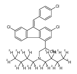 1185240-53-2 structure, C30H14Cl3D18NO