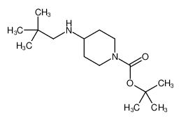 2-Methyl-2-propanyl 4-[(2,2-dimethylpropyl)amino]-1-piperidinecar boxylate 710976-87-7