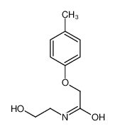 N-(2-hydroxyethyl)-2-(4-methylphenoxy)acetamide