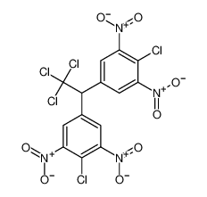 33406-59-6 structure, C14H5Cl5N4O8