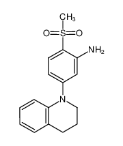 5-[3,4-Dihydro-1(2H)-quinolinyl]-2-(methylsulfonyl)aniline 1220039-20-2